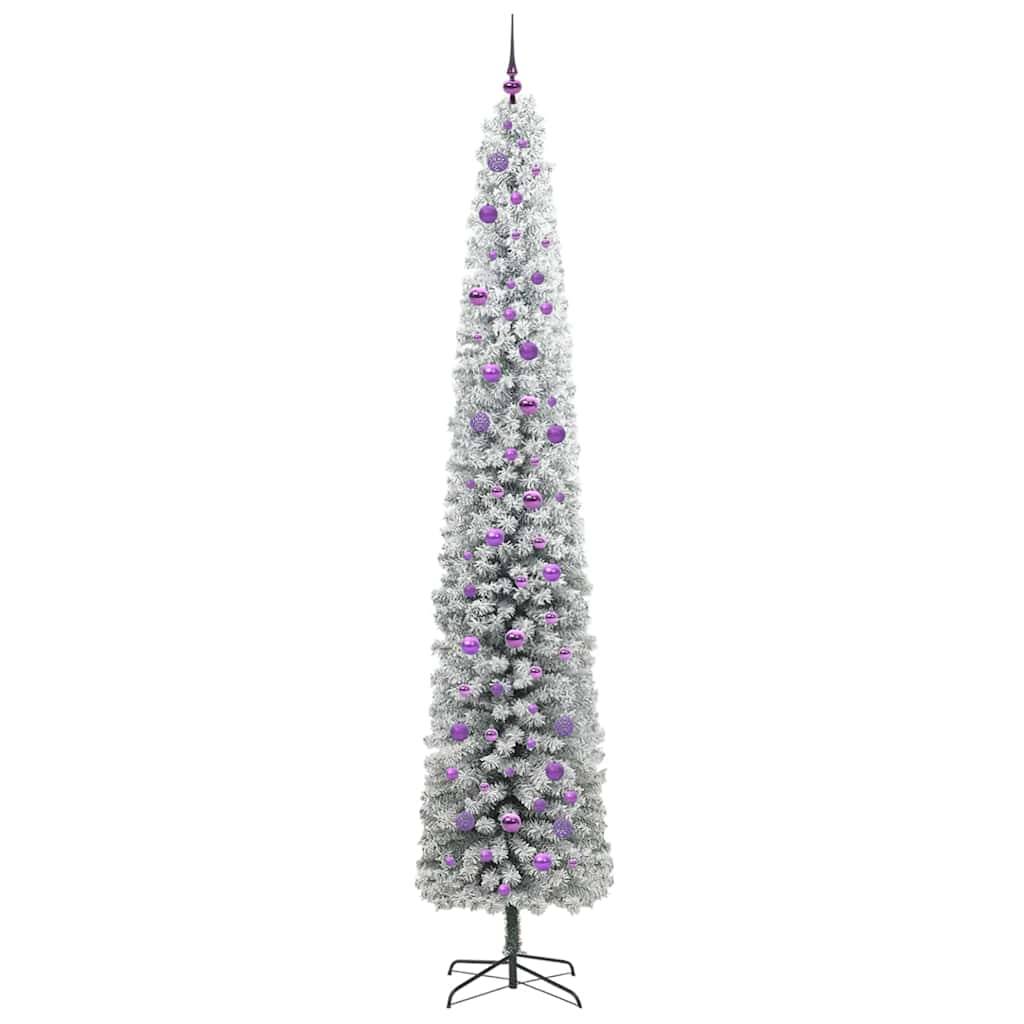 vidaXL Künstlicher Weihnachtsbaum mit 300 LEDs mit Ständer Grün 270 cm