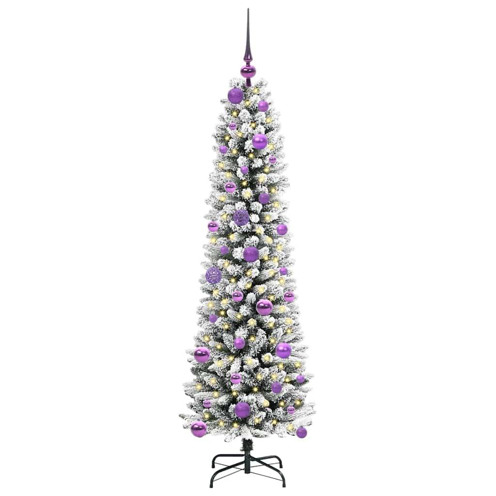 vidaXL Künstlicher Weihnachtsbaum Weiß 150 cm