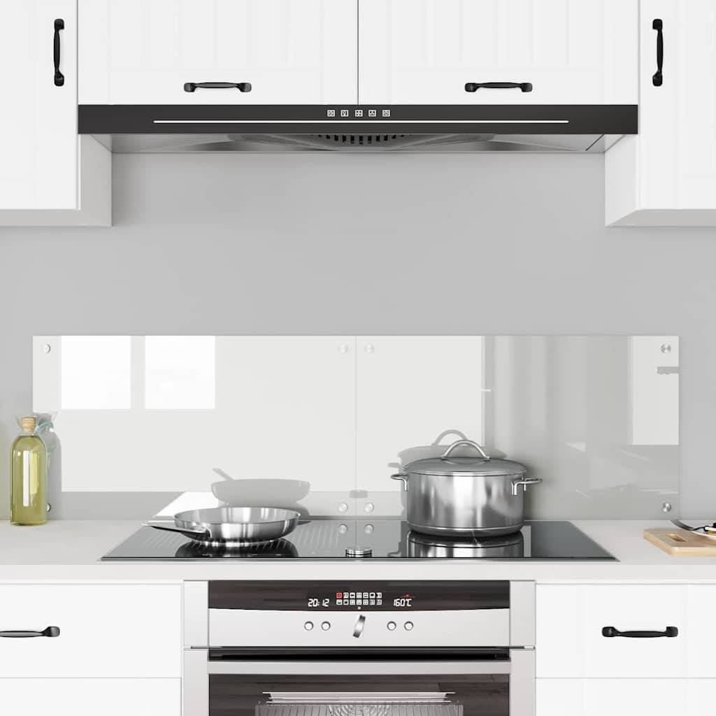 vidaXL Küchenrückwand Transparent 70 x 40 cm Gehärtetes Glas