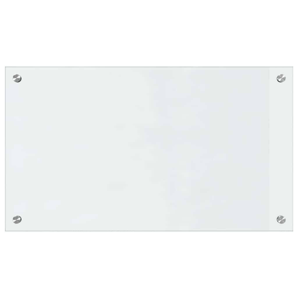 vidaXL Küchenrückwand Transparent 70 x 40 cm Gehärtetes Glas