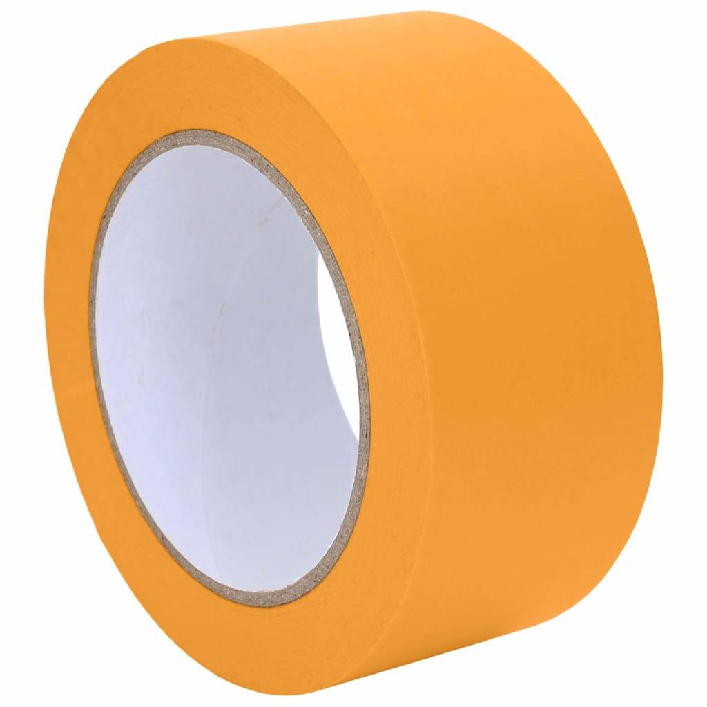 vidaXL Malerklebebänder 6 pcs Gelb 50mm x 50m Papier