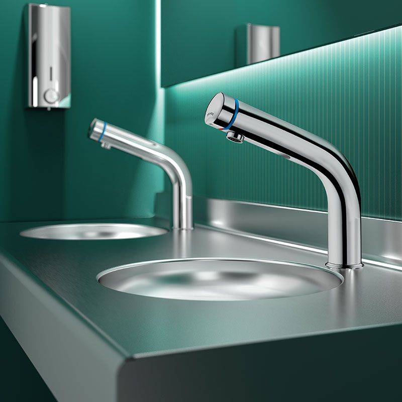 Delabie Reihen-WT DUPLO RP 2 Plätze o.Hl. o.Überlauf Edst.1.4301 sat