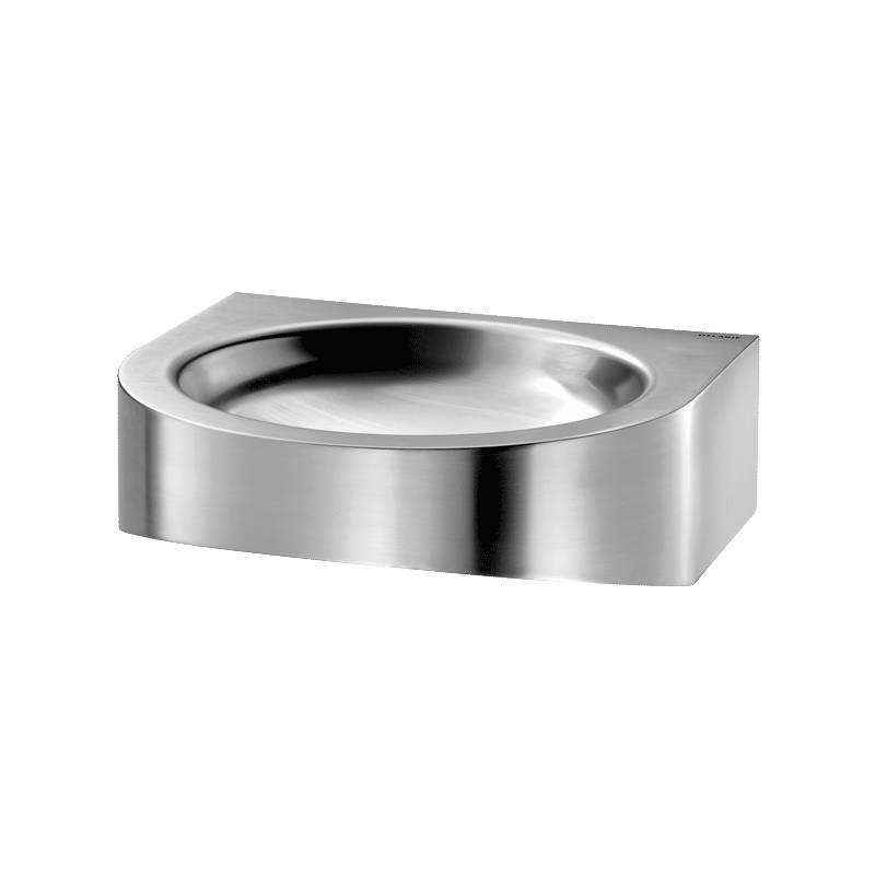 Delabie WT PMR XS Ablauf vertikal ohne Hahnloch Edst. 1.4301 sat.