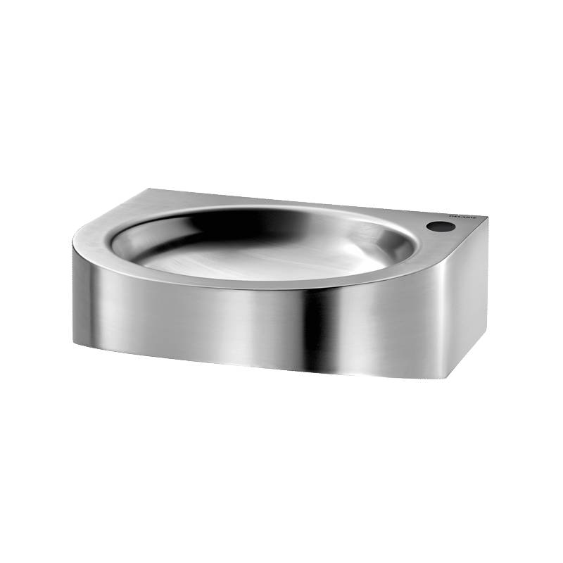 Delabie WT PMR XS Ablauf vertikal Hahnl. D35 rechts Edst. 1.4301 sat.