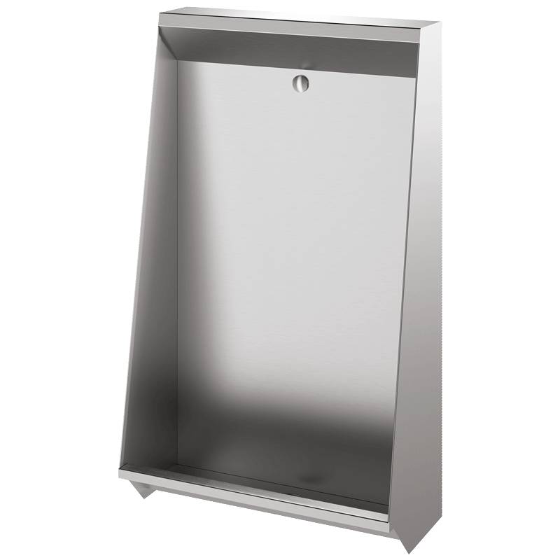 Delabie Standurinal L Fußbodeneinbau L600 Anschl.hi. Edst. 1.4301 sat