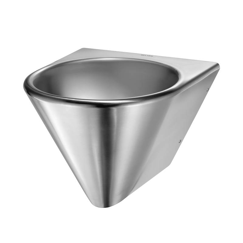 Delabie WT BOB HD wandh. ohne Hahnloch Edst. 1.4301 satiniert