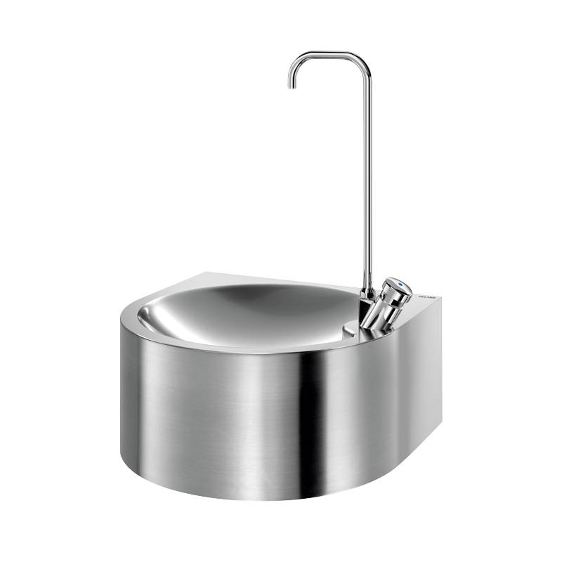 Delabie Trinkbrunnen SD mit Schwanenhalsarmatur Edst. 1.4301 sat.
