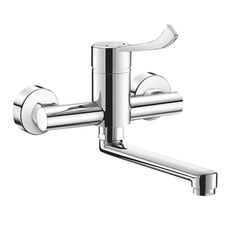 Delabie SPT-EHM Montage murale Securitouch base pivotante L.200 Poignée H, standard