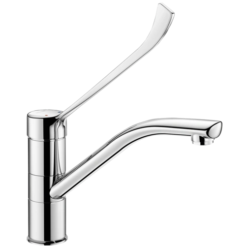 Delbie SPT-Einhebelmischer Schwenkauslauf H.155 L.230,Hygienehebel Delbie SPT-Einhebelmischer Schwenkauslauf H.155 L.230,Hygienehebel