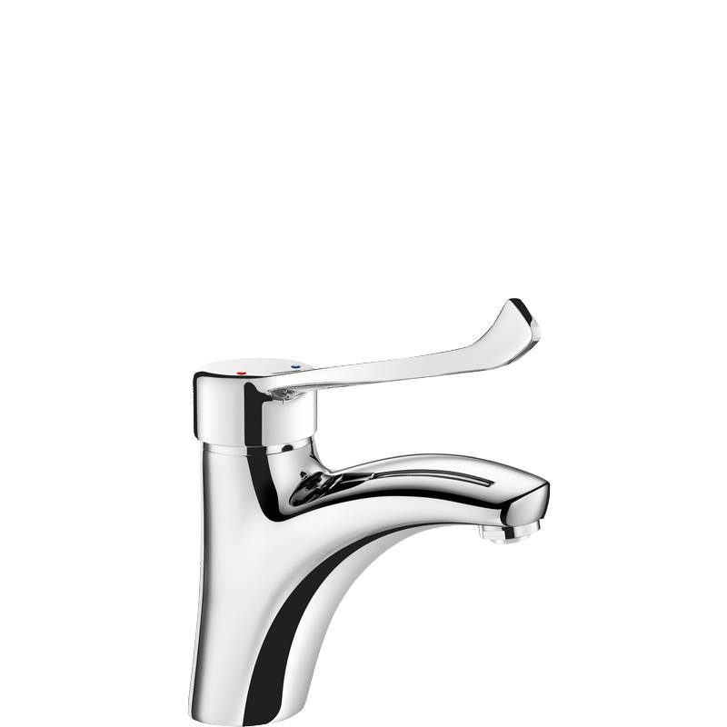 Delabie EHM pour lavabo, avec EP, H85 L135, sans garniture d'évacuation, levier hygiène