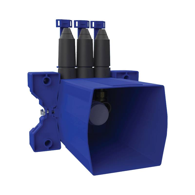 Delabie UP-Kasten dicht f. Brausearmatur o.Anschlussbogen-Set1/2