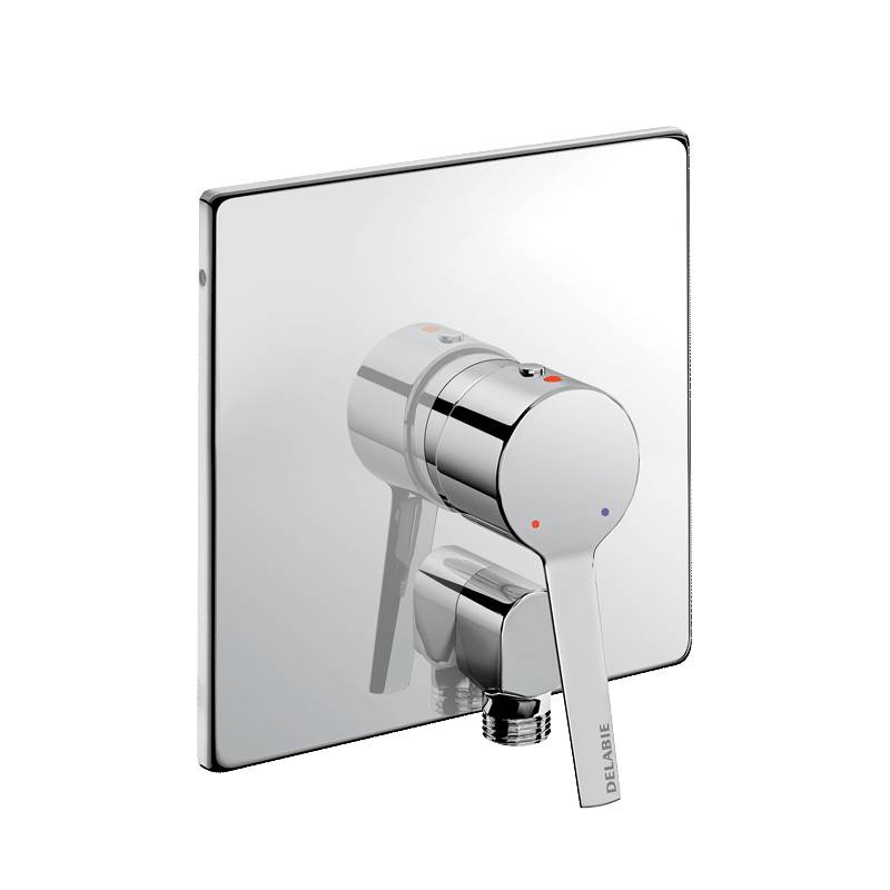 Delabie Brausearmatur UP dicht m. Anschlussbogen, Teil 2/2 (+254CBOX)
