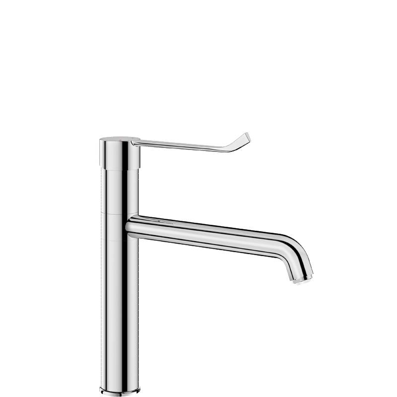 Delabie EHM für WT Schwenkauslauf hoch H165 L220, Hygienehebel