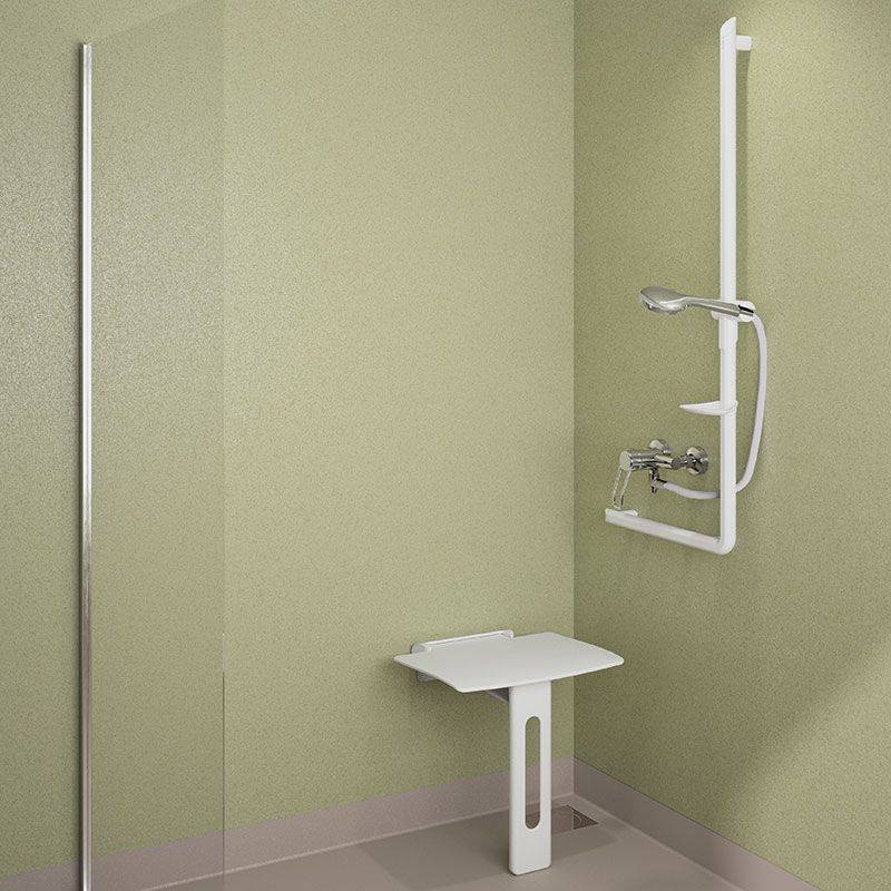 Delabie Brausearmatur SECURITHERM EP, Bügelgriff, Stdd-Anschl.