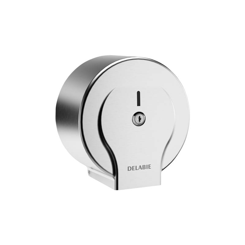 Delabie WC-Papierhalter f. Papierrolle 200m Edst. 1.4301 sat.