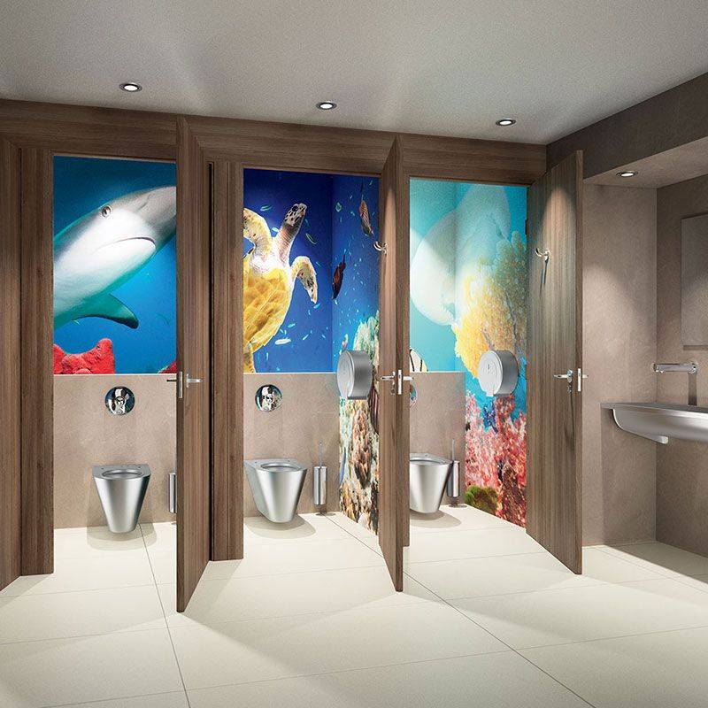 Delabie WC-Papierhalter f. Papierrolle 200m Edst. 1.4301 sat.