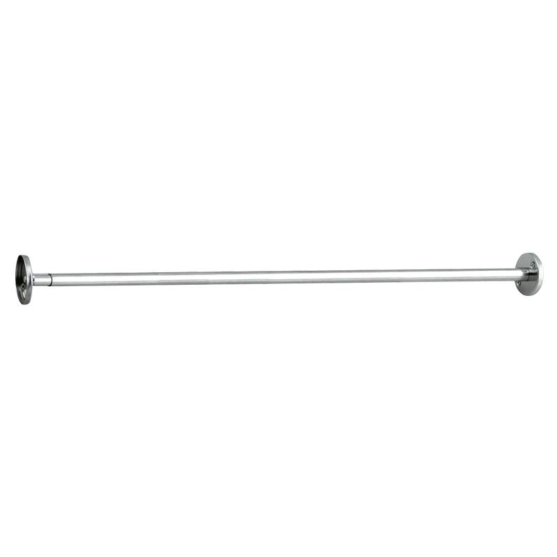Delabie Vorhangstange gerade ausziehbar D20mm Edst. hgl.pol.