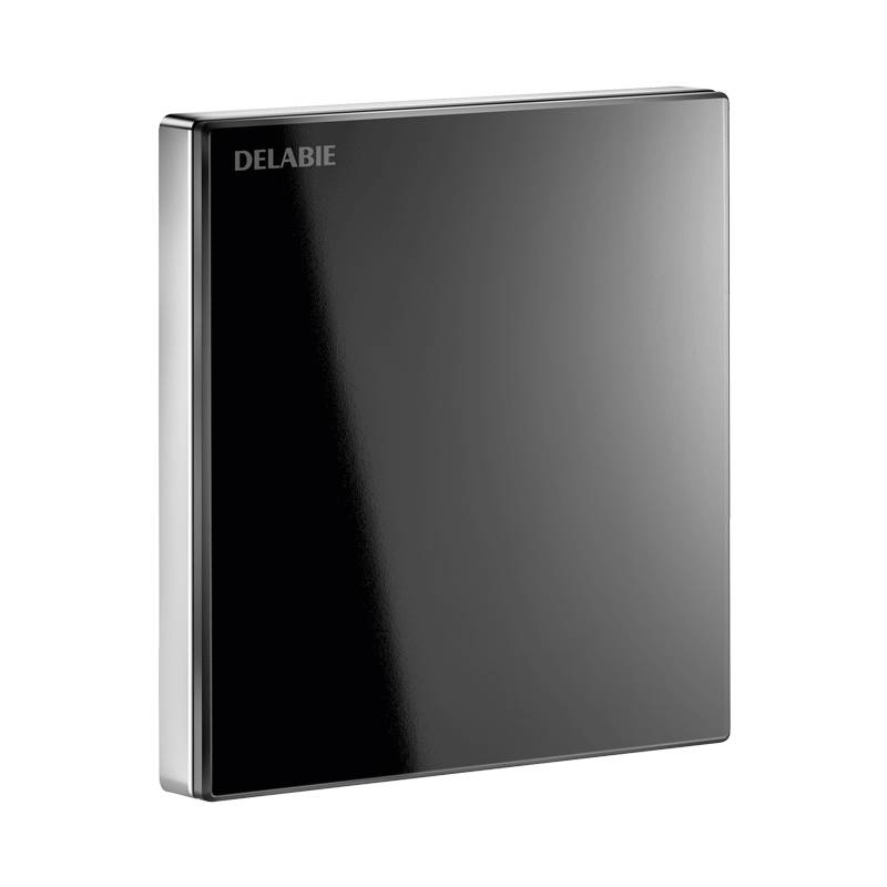 Delabie Urinalsp. TEMPOMATIC 4 UP Glas schwarz 6V Batterie Set 2/2