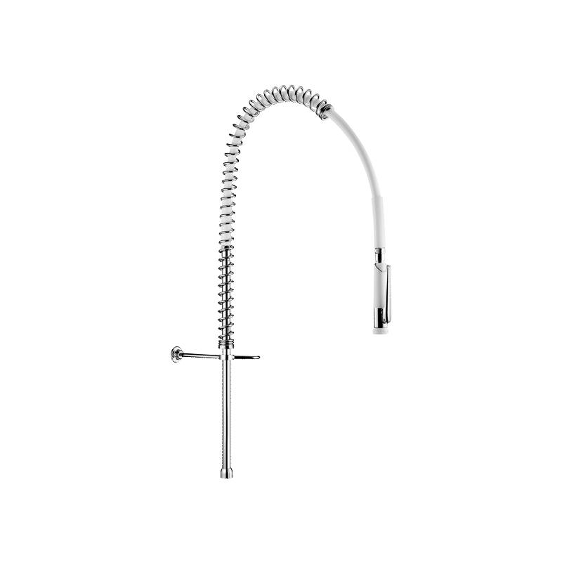 Delabie Geschirrspülbr + HB 433000 ohne Armatur, Steigrohr kurz G3/4