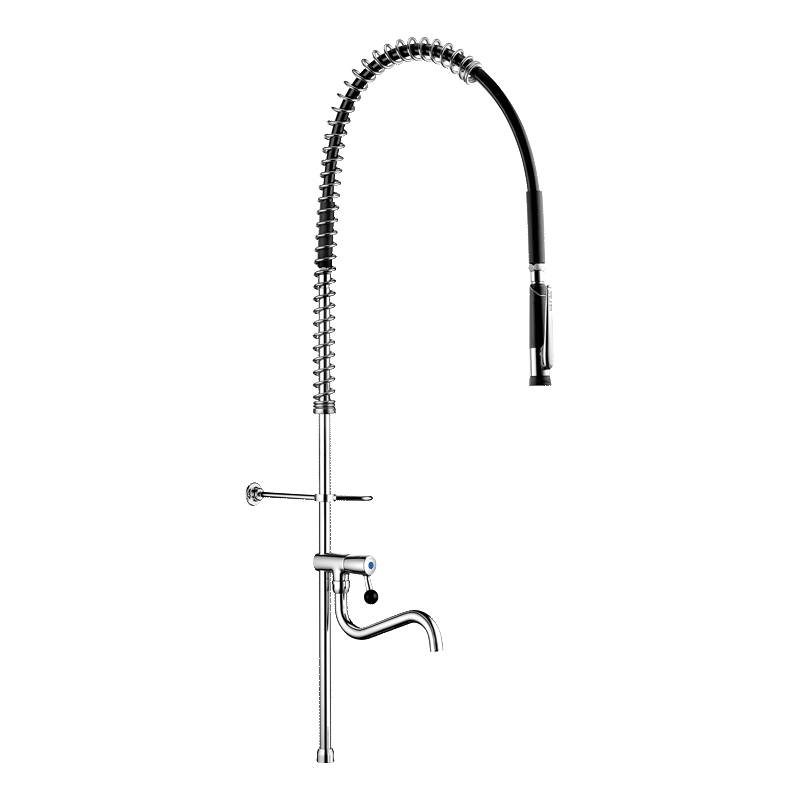 Delabie Geschirrspülbr. + HB 433010 o.Arm, Auslaufrohr+Steigr. lang