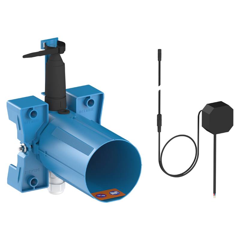 Delabie Elektr. Urinalspüler TEMPOMATIC 4 UP G1/2 230/6V Set 1/2