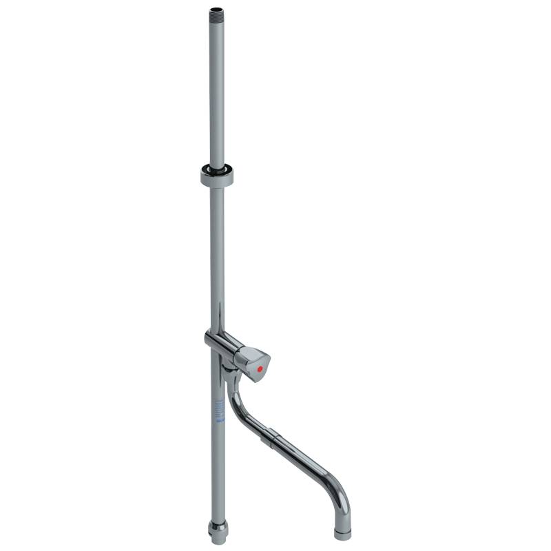 Delabie Steigrohr G3/4 lang f. Geschirrspülbrause + Auslauf