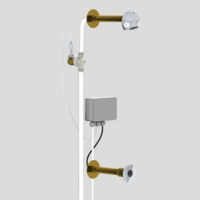 Delabie DU-Kombi TEMPOMATIC G1/2B Hw.-Mont. 150 230/12V+Br-Kopf ROUND Delabie DU-Kombi TEMPOMATIC G1/2B Hw.-Mont. 150 230/12V+Br-Kopf ROUND