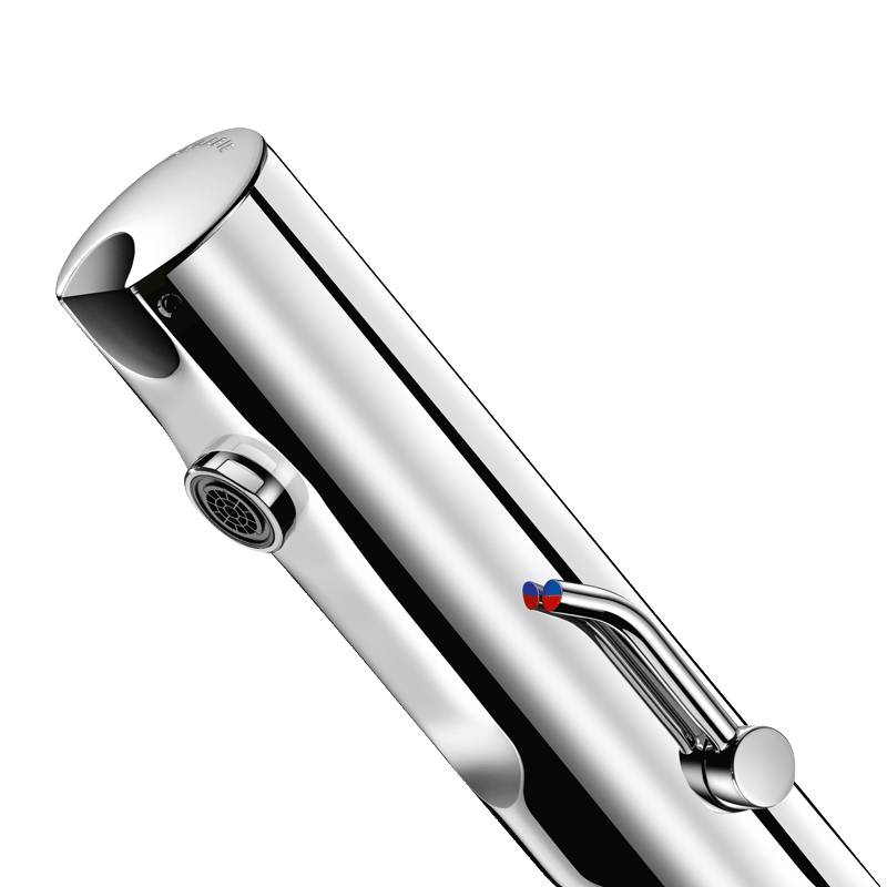Delabie Colonne MBatt. TEMPOMATIC MIX4 G3/8 avec alimentation UP 230/6V, LH