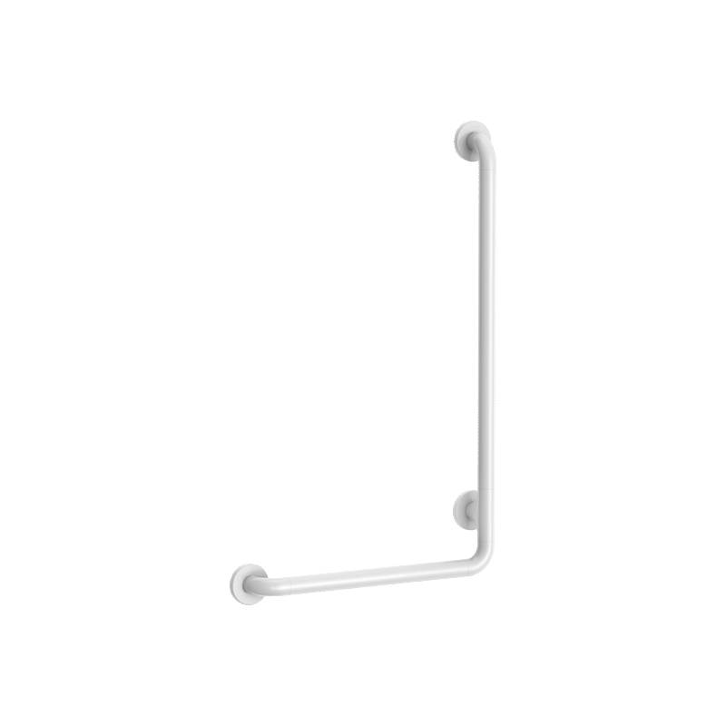 Delabie Main courante en L Ø32 H750mm Nylon blanc