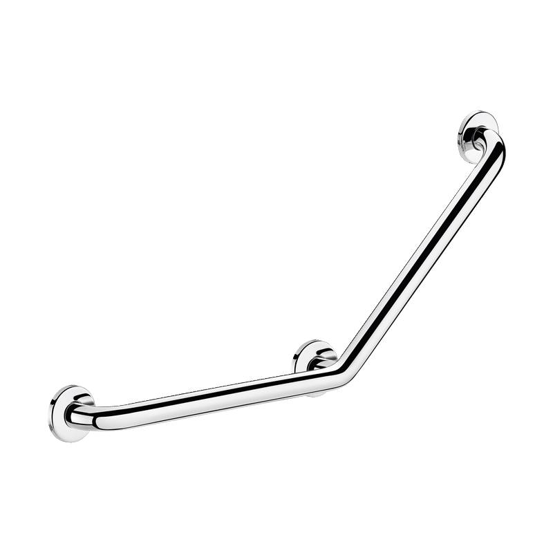 Delabie Winkelgriff 135Gr. D25 400x400mm, 3Bef.P, Edst. hgl.pol.