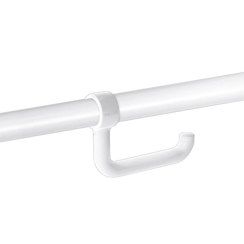 Delabie WC-Papierhalter für Stützgriff D32-34mm Nylon weiß