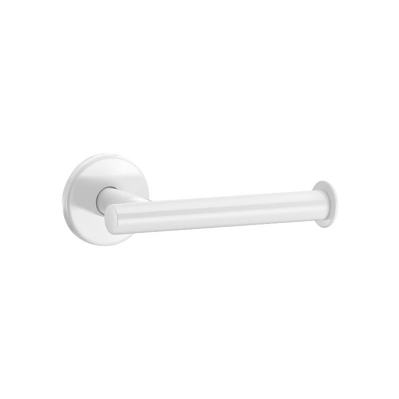 Delabie WC-Papierhalter f. 1 Rolle, Edelstahl pulverbeschichtet weiß