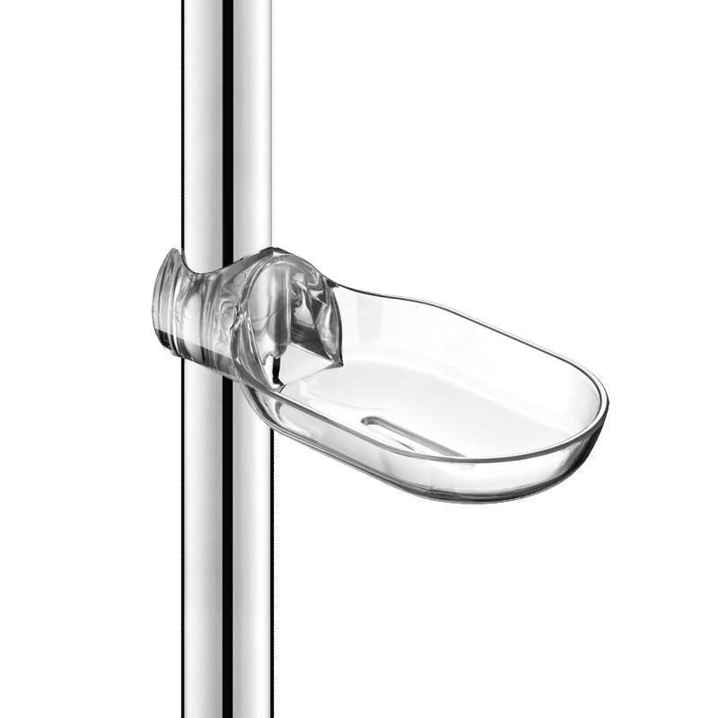 Delabie Seifenabl. verschiebb.,abnehmb.,trans. f. Griff D25 u. 32mm