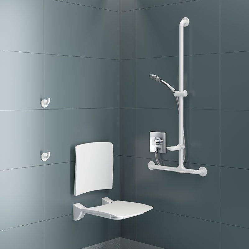 Delabie Schieber für Handbrause Nylon weiß für Griff D32mm