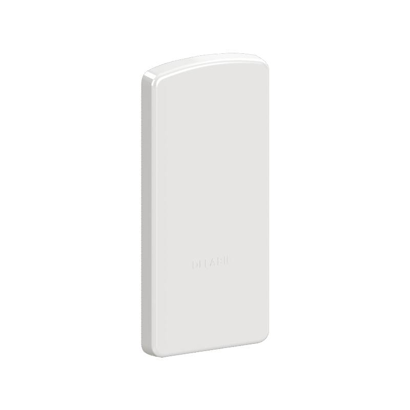 Delabie Abd.f. Pl. de commande Nylon blanc (p. ex. poignées 5160N-5164N-5162N-5170N)
