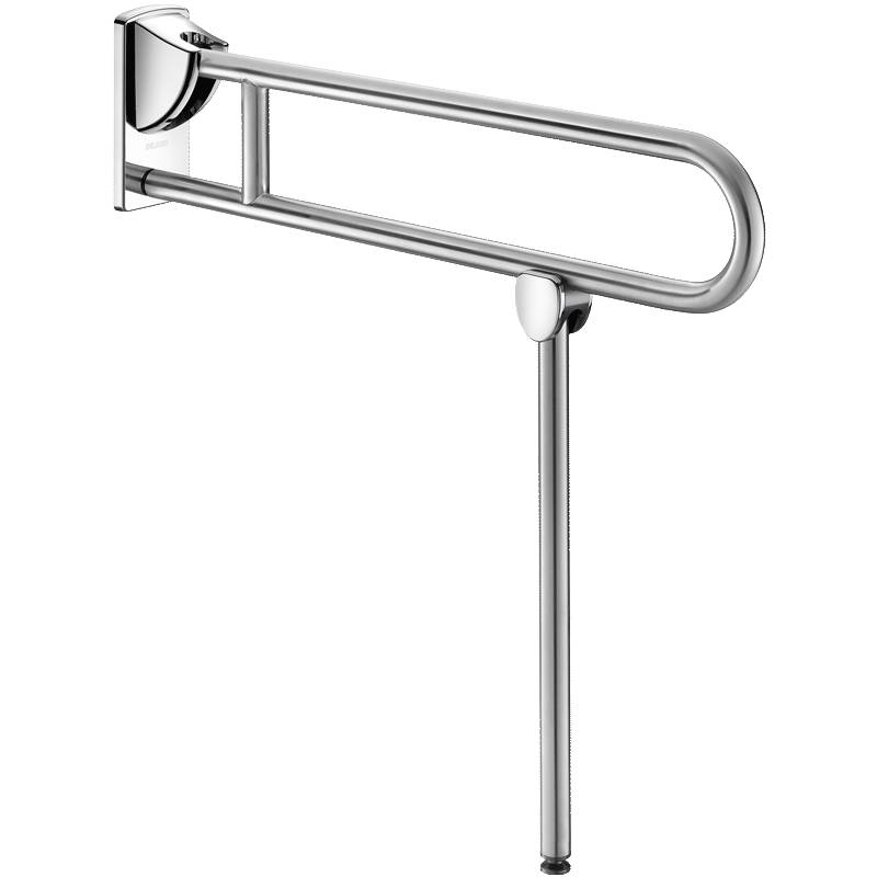 Delabie SK-Griff m. Fuß D32 L850mm Edst. sat.