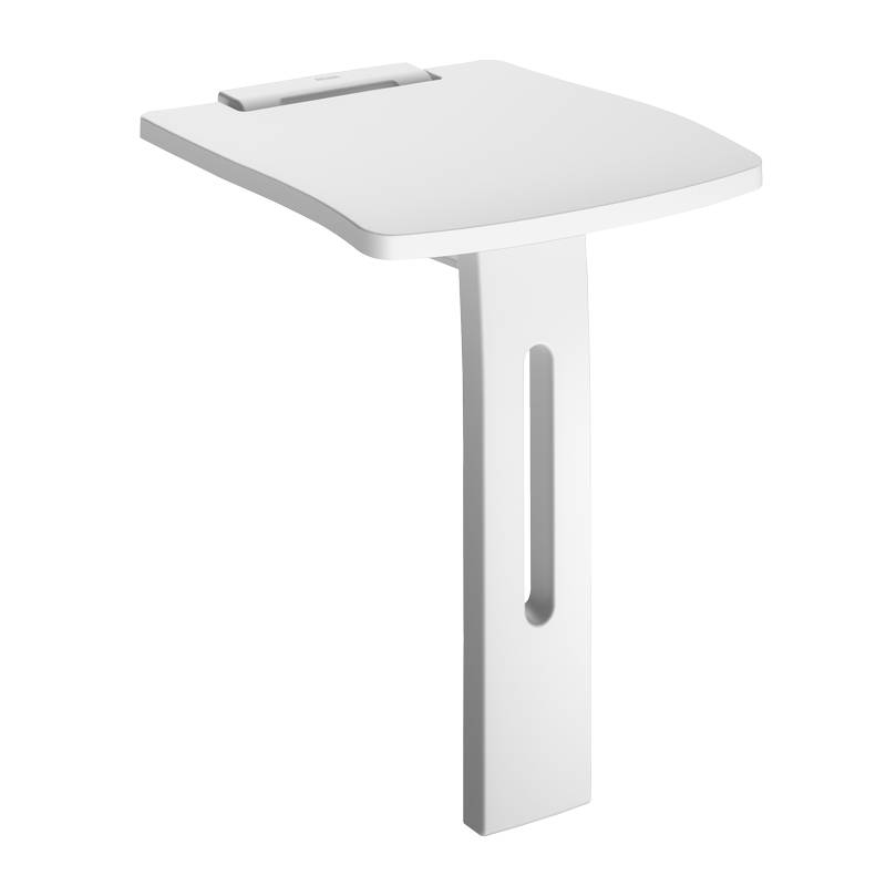 Delabie Duschsitz BASIC + hochklappbar mit Fuß