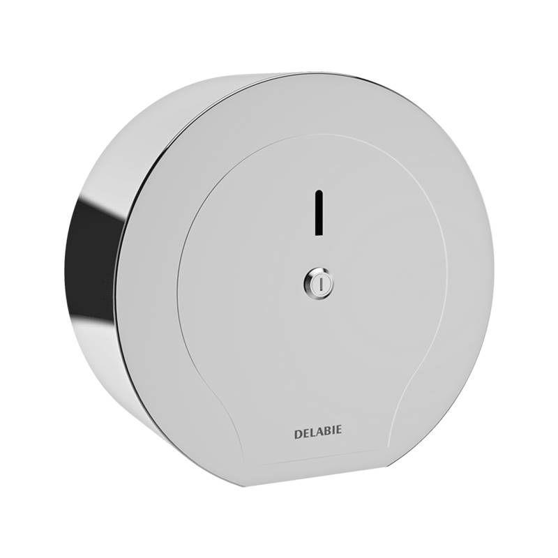 Delabie WC-Papierhalter f. Papierrolle 400 m Edst. 1.4301 hgl.pol.