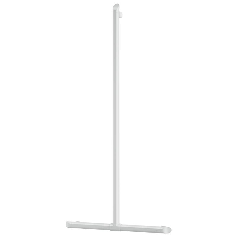 Delabie Handlauf T-Form Be-Line D35 H.1130x500 Aluminium weiß