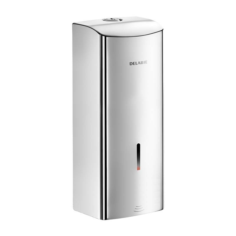 Delabie Elektron. Flüssigseifenspender 1l Edst. 1.4301 hgl.pol.