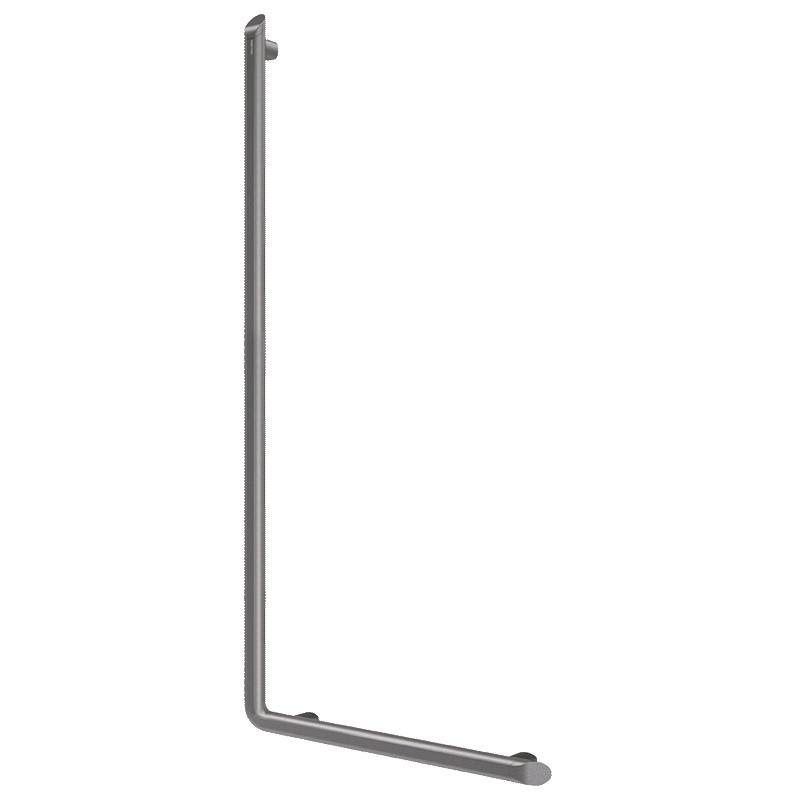 Delabie Handlauf L-Form Be-Line D35 H.1130 Aluminium anthrazit