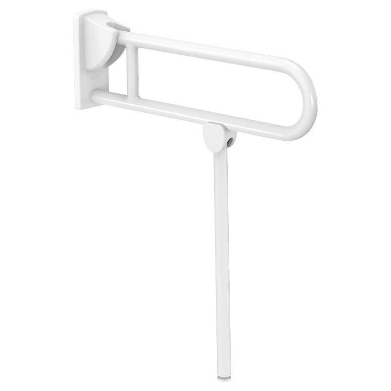 Poignée SK Delabie avec pied, D32 L650mm nylon blanc