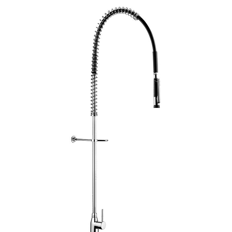 Delabie Geschirrspülbr. schw m. Mischer+Handbr.433010,o.Auslaufvent.