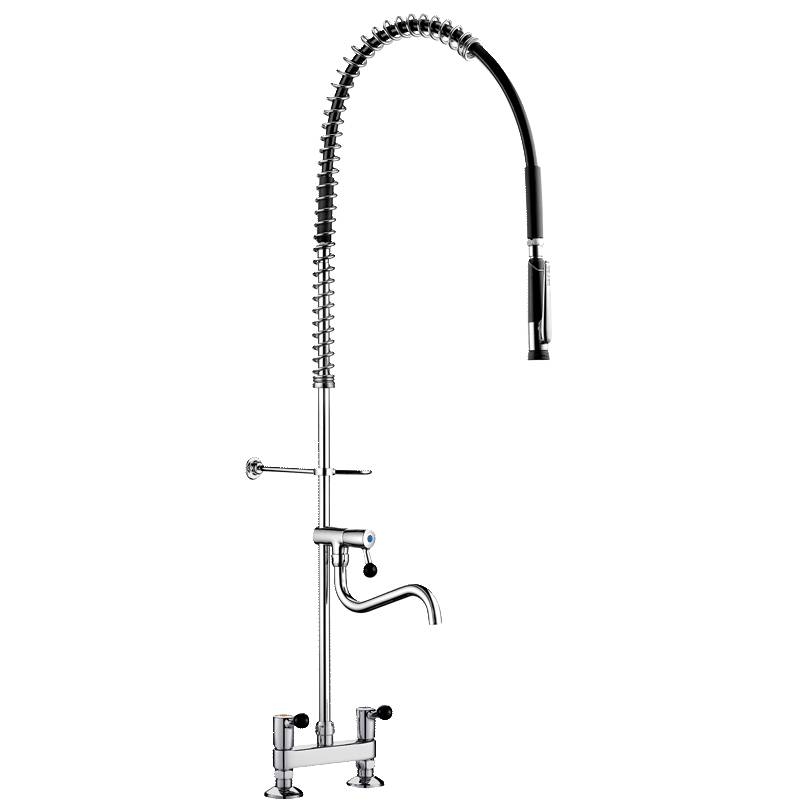 Delabie Geschirrspülbr. m. Mischer MA150,Handbr. 433010+Auslaufvent.