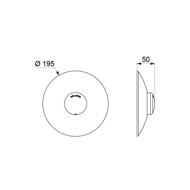 Delabie WC-DrSp.TEMPOFLUX2 Einmengensp.6l f.Inst.Sys TEMPOFIX3 Set2/2