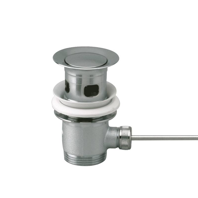 Delabie Exzenter-Ablaufventil 1¼" Messing verchromt