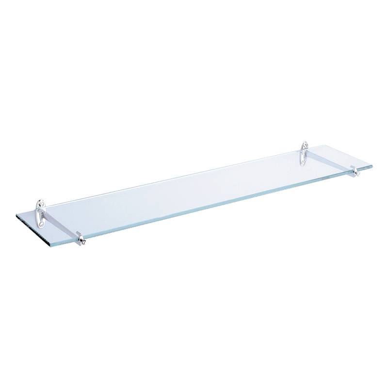 Delabie Glasablage W.-Mont. 120x600mm Kanten geschliffen