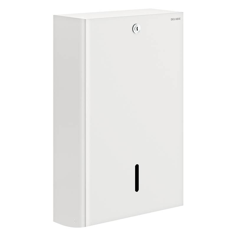 Delabie Papierhandtuchsp. f. Zickzackfaltung pulverbesch. weiß