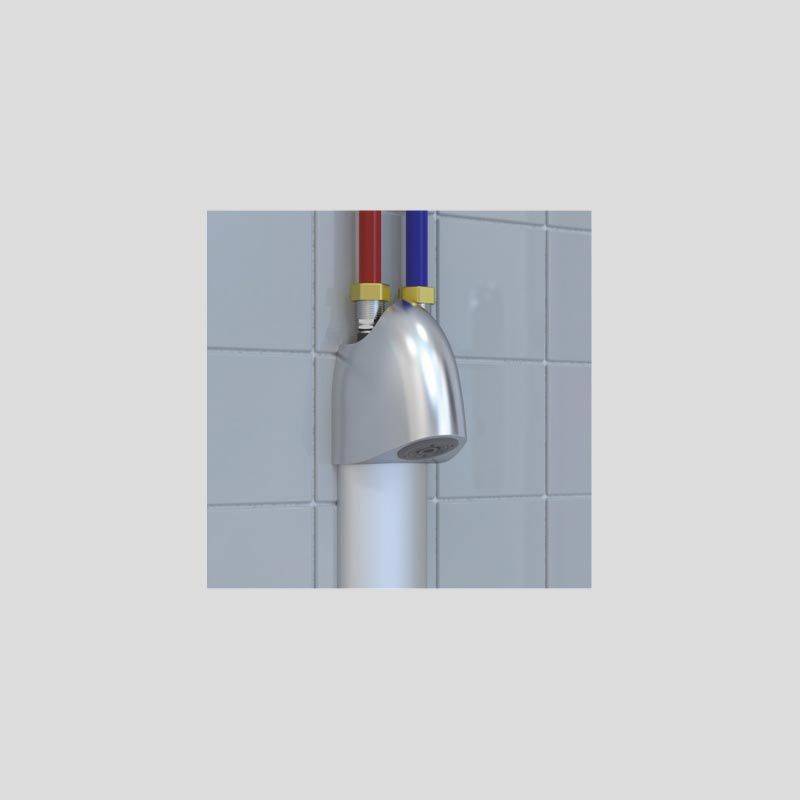 Delabie DU-Elem. SPORTING Therm. Alu Anschl.ob, G1/2B, 6V-Batterie