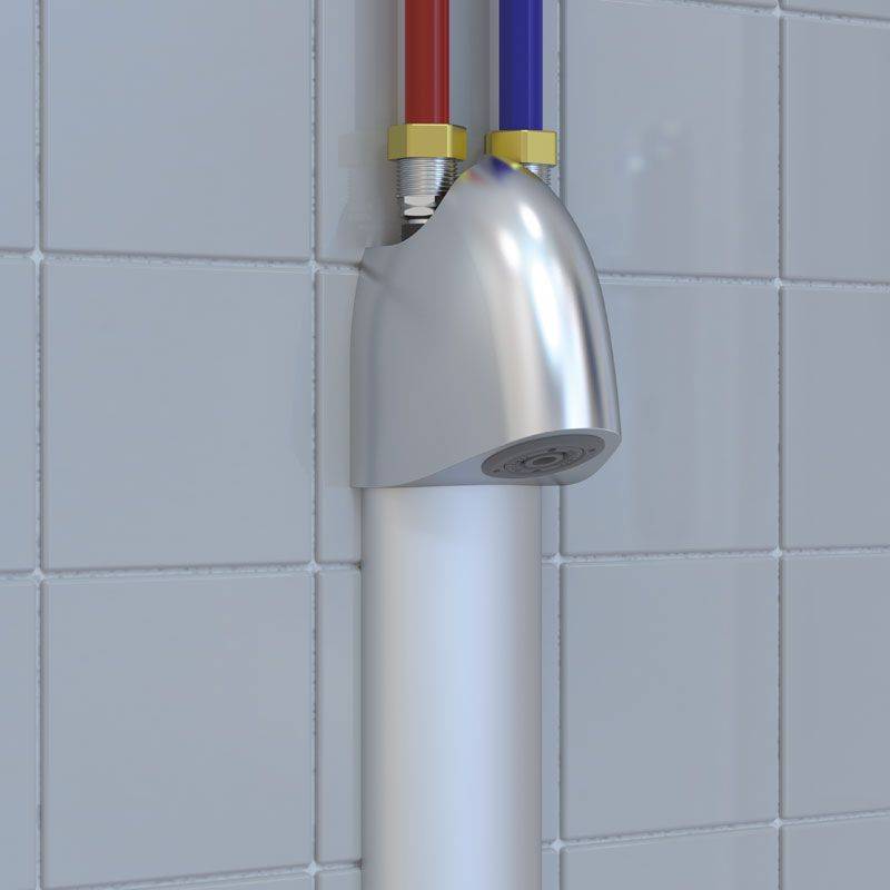 Delabie DU-Elem. SPORTING Therm. Alu Anschluss oben, G1/2B, 230/6V